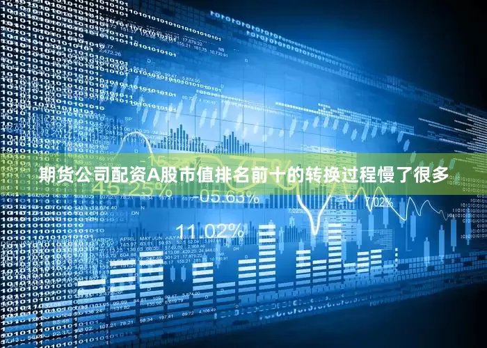 期货公司配资A股市值排名前十的转换过程慢了很多